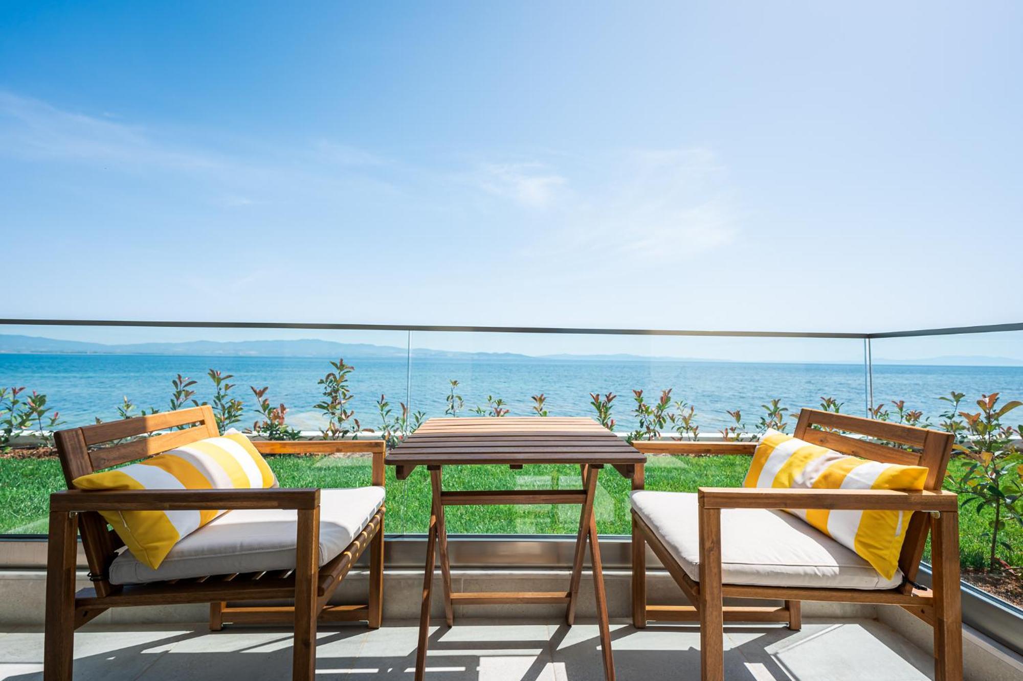 Azzurro E Verde By Rentalspro - Nea Potidaia Halkidiki Nea Poteidaia Exterior foto